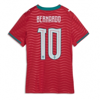 Billige Fotballdrakt Portugal Bernardo Silva #10 Replika Hjemmedrakt Dame VM 2026 Kortermet